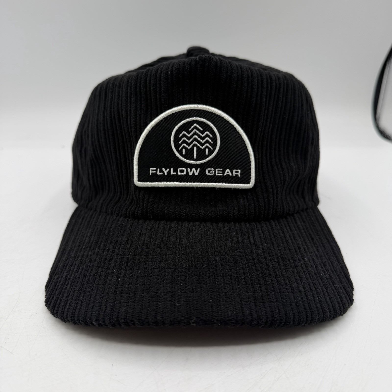 Flylow Gear Rolo Hat Cap Black Corduroy Unisex Strapback Adjustable Nwt Osfm — image 2 of 8